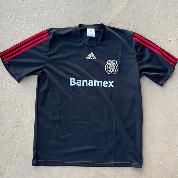 Vintage Adidas Mexico Soccer Jersey - Picture 1 of 5